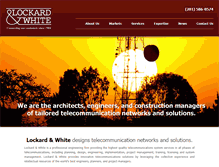 Tablet Screenshot of lockardandwhite.com